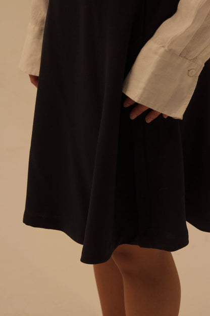 Midnight Wool Skirt