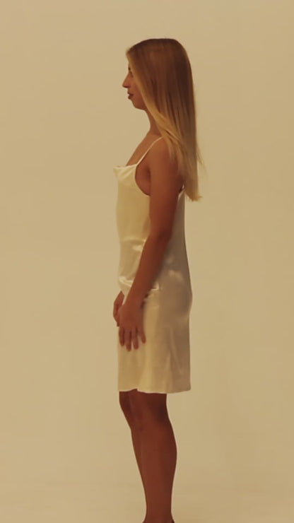 19 Momme Silk Slip Dress