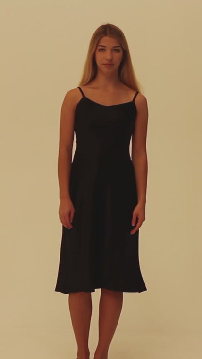 Black Silk Slip